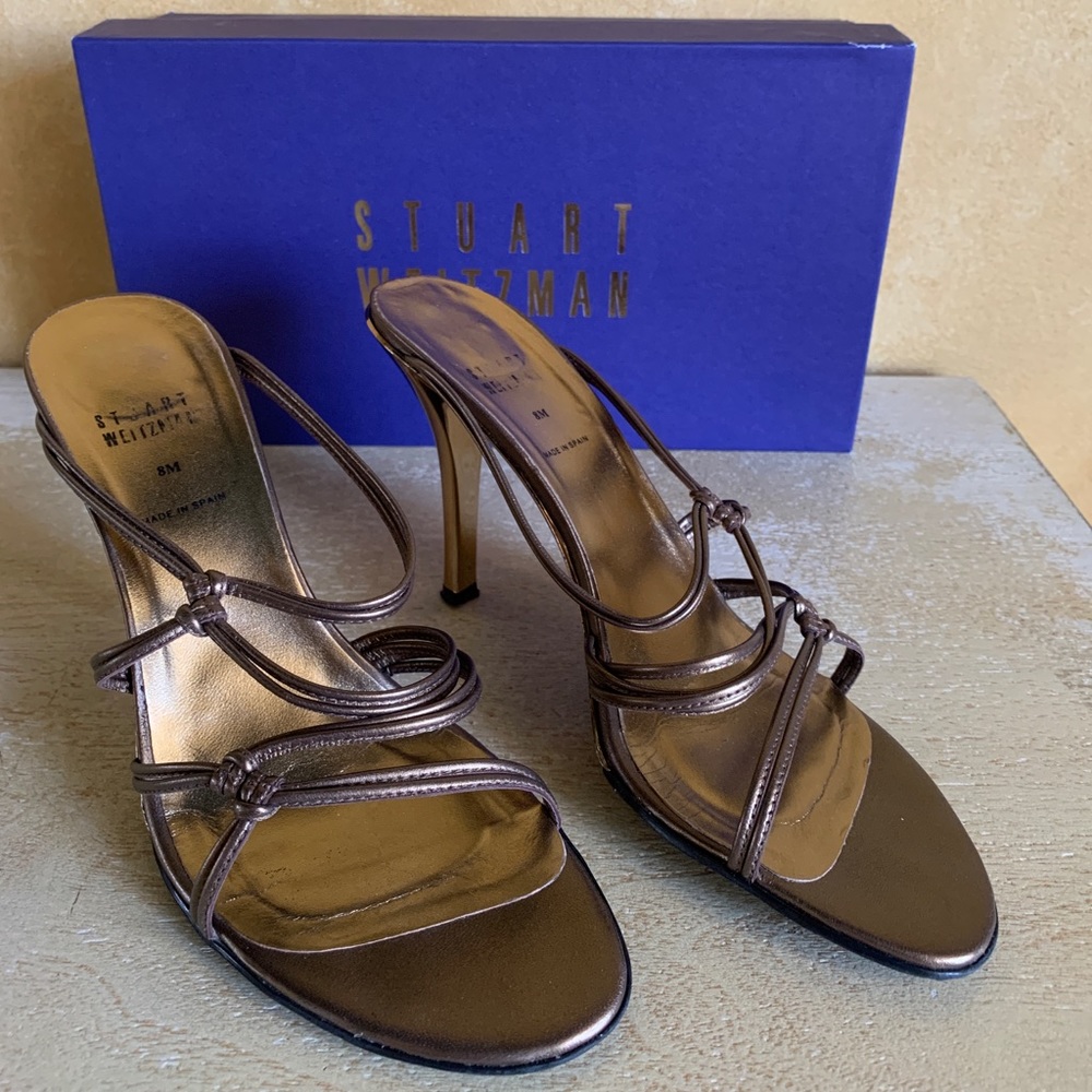 Stuart Weitzman Strappy High Heel Sandal
